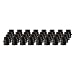 DPAccessories CC-4D-P-OBK05032 32 New Black Plastic Wheel Lug Nut Caps - Replaces GM 15646250 / Dorman 99956 Wheel Lug Nut Cap