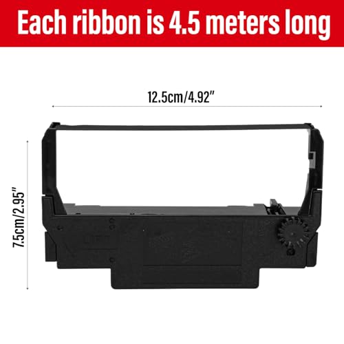 Cintas de tinta negra 6 unidades para impresora Epson miniatura 2