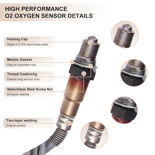 Sensor de Oxígeno BLPextrm para BMW 2Pcs miniatura 2