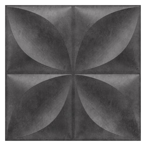 Image of Kayra Decor 3D PVC Wall Panel Butterfly Design Nexa Gray Color 19.7 inch x 19.7 inch (Pack of 40) - Covers 107.80 Sq. Ft.