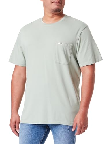 Wrangler T-shirt Pocket Tee pour homme en coton premium avec poche poitrine décontracté