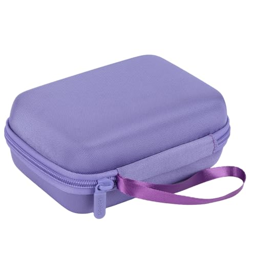 Image of Lebakort Storage Case Compatible with Liene Pearl N200 Pro Portable Photo Printer (Purple Case)