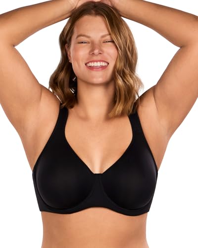 HSIA Bras for Women Minimizer Full Coverage, Plus Size T Shirt Unlined Underwire Smooth Bra, Seamless Cups Joan Ultimate Soft2
