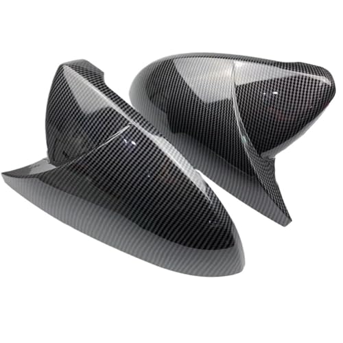 Coque de rétroviseur intérieur Golf 7 look carbone noir