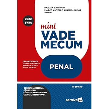 Capa do livro Mini Vade Mecum - Penal - 13ª edição 2022
