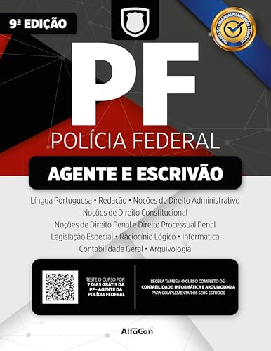 PF – Agente e Escrivão da Polícia Federal