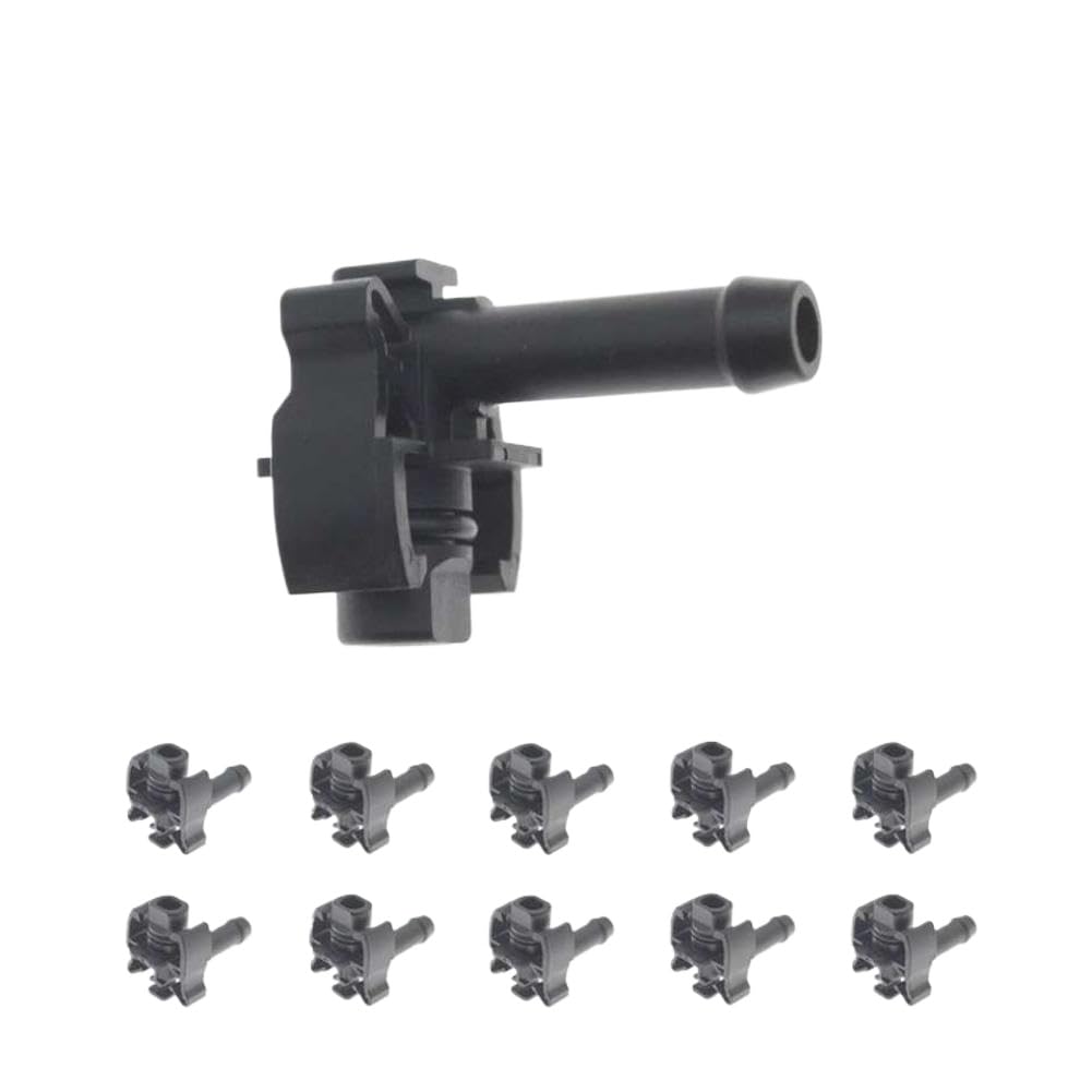Auto Water Kettle Tank Water Hose Connector Compatible with Kicks Versa 1.6L L4 2018–2024(10pcs)