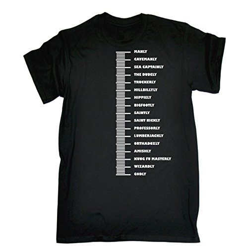 Men's Beard Level Loose Shirt S Black