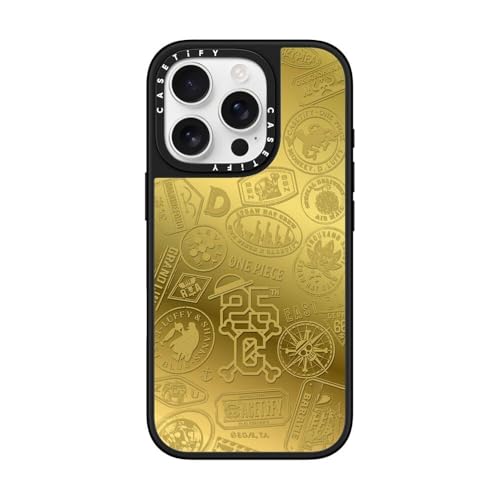 CASETiFY MagSafe Ή~[ iPhone 16 Pro P[X [ː / 1.5m̗NA / ONE PIECE Co-Lab] - Vo[ (ubNop[) -ONE PIECE 25th Chronicle 