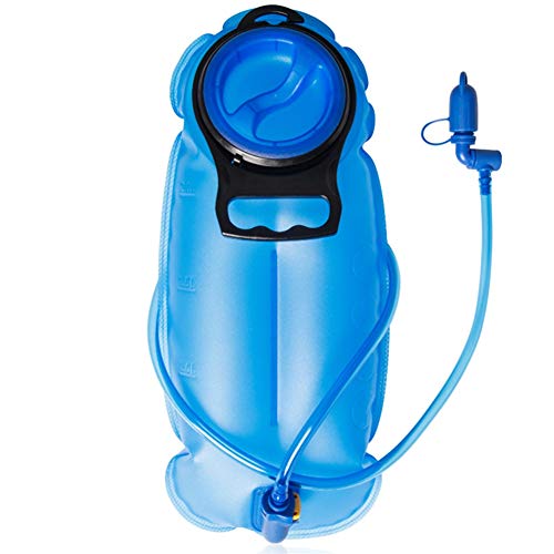 Plegable Botella De Agua Cristal Botella Plegable Botella de Agua Plegable para Viajar Frasco de Agua Botellas de Bebida para Adultos Blue,2l Cover