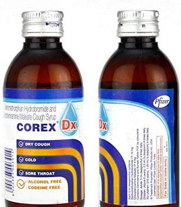 Corex DX - Bottle of 100 ml Syrup