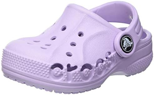 Crocs Boy's Clogs Comfortable Slip On Water Shoe for Toddlers, Lavender, 9 us Little Kid