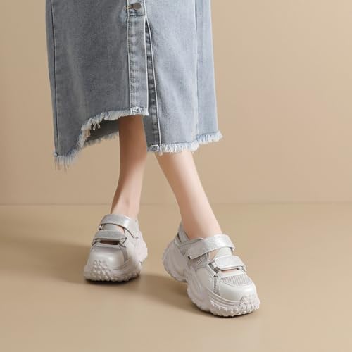 Chunky Sneakers for Women, Fashion Platform Dad Shoes, Breathable Sports Sandals, Casual Walking Shoes4