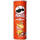 Pringles Desi Masala Tadka, papas fritas con sabor a masala de 102g