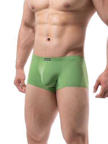 Men's Soft Stretch Underwear Mens Bluge Breathable Boxer Briefs3