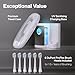 Aquasonic Vibe Series PRO – Ultra-Whitening Electric Toothbrush – 5 Modes & Smart Timers – UV Sanitizing Base – ADA Accepted (Charcoal Metallic)