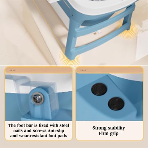 Bañera plegable portátil para camping y baños con plato de ducha 7