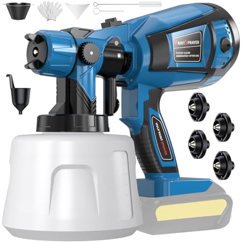 Paint Sprayer Cordless High Power Electric Spray Paint Gun