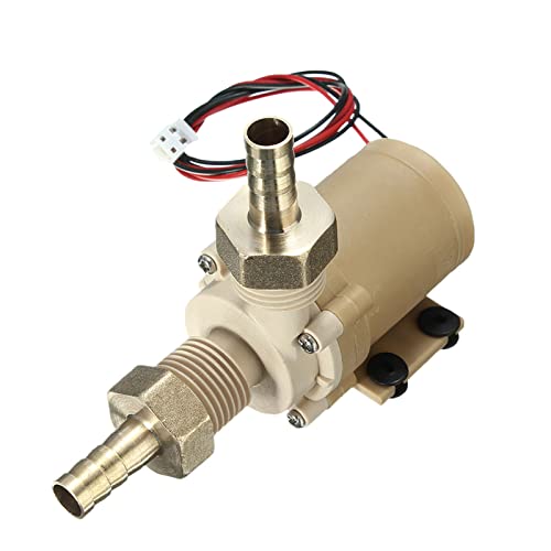 Bomba de agua caliente, bomba de agua DC sin escobillas 12V 6W, bomba de alivio de presión de, bomba de circulación de agua de calefacción/enfriamiento, bomba de circulación de calentador de agua