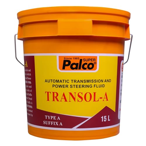 Image of PALCO TRANSOL-A | Transmission Oil - Type A Suffix A | Low Coefficient of Friction for manual Transmissions Gear Oil | Synchromesh Gears and Automatic and Power Steering Oils 15 Litres