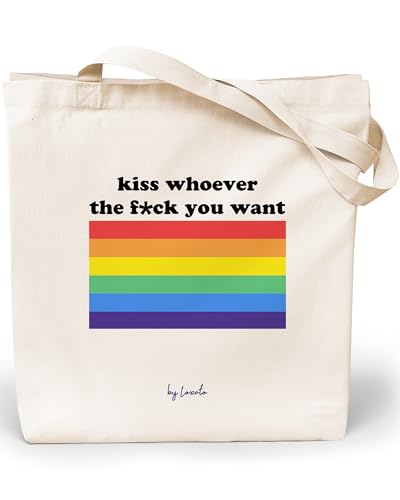 Loxato Stoffbeutel Bedruckt - Stofftasche - Baumwolltasche Bedruckt 100% B35 x H42 x T8 cm - Tragetasche Canvas-Stoff 220 g/m2 - Jutebeutel - Einkaufstasche Lange Henkel 70cm - Einkaufsbeutel