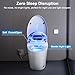 Vipbear Smart Toilet with Heated Seat and Night Light, Tankless Toilets for Bathroom, Modern One Piece Toilet Standard Comfort Height Toilet with Auto Flush, Auto Open Close Lid/Seat,Slow Close, ADA