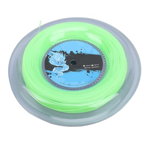 Tennis String Polyester, Premium Polyester Green Tennis String Racket String for Training