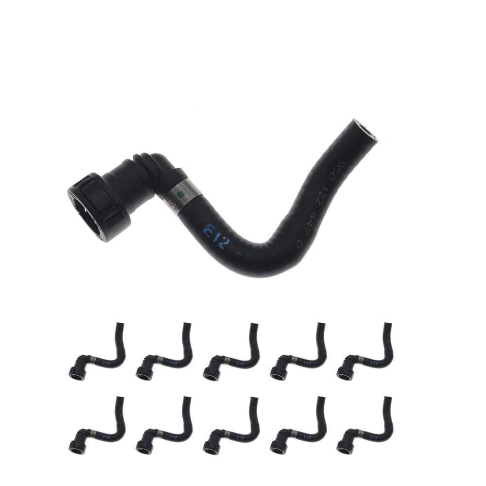 1/2/5/10X Engine Radiator Coolant Hose Pipe Fit for 2014 2015 2016 2017 2018 95B122447C 95B122447D 95B 122 447 C(10 PCS)
