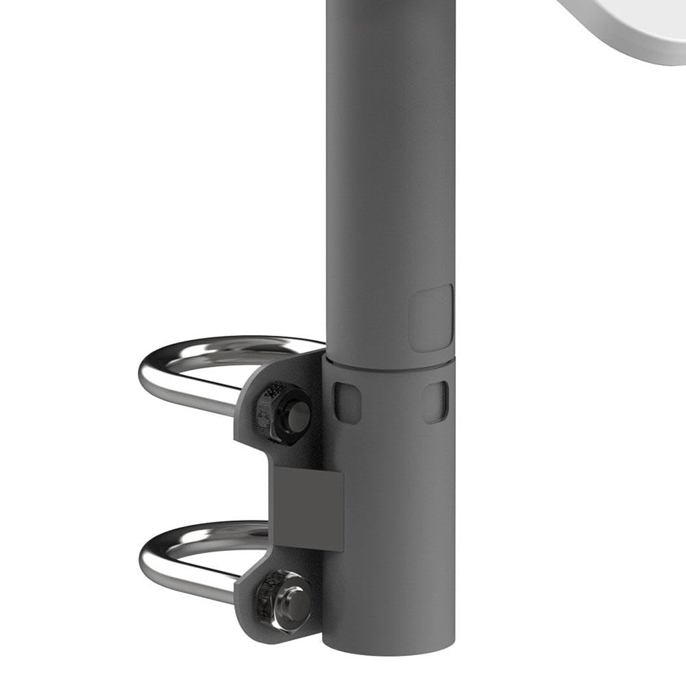 Support Starlink V2 Kit Montage Tube 30-50mm - Fixation U Pour Caravane Yacht Balcon Toit