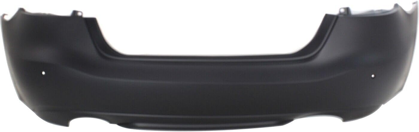 BUMPERS THAT DELIVER - Painted To Match, Rear Bumper Cover Replacement Compatible with 2016 2017 2018 Nissan Maxima w/Park Assist 16 17 18, NI1100308