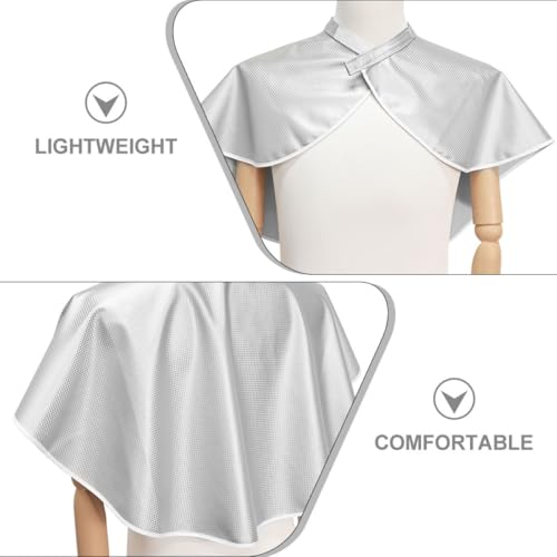 Capa profesional para teñir cabello blanca para salón miniatura 7