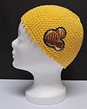  Mütze, Paillettenmotiv, Häkelmütze, Mützen, Beanie, Handarbeit, gelb, Mütze gehäkelt, Strickmütze, Kopfbedeckung, Damenmütze, Wolle, Strick