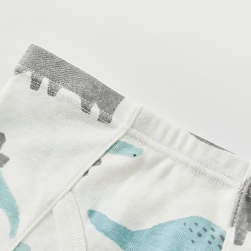 Boys Cotton Underwear Briefs, Cartoon Print Pattern, 100% Cotton,Comfortable And Breathable, 6 Pack2