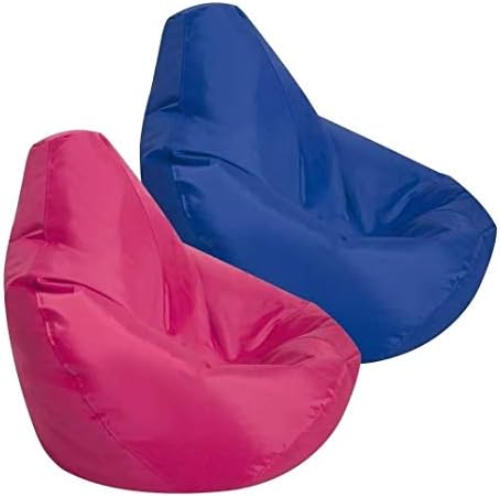 Bean Bag Bazaar Kids Gaming Chair, Indoor Outdoor Bean Bags, Purple, 69cm x 59cm, Large, 1 Pack