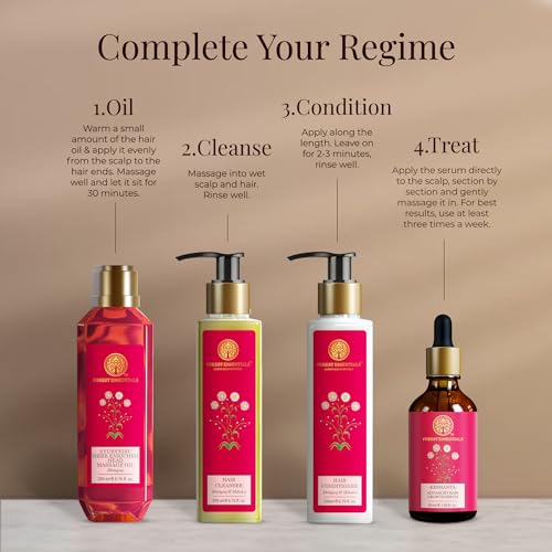 Image of Forest Essentials Ayurvedic Hair Growth Serum | With Redensyl & Anagain | Clinically Tested to be a Natural Alternative to a Hair Transplant (Pack of 2)