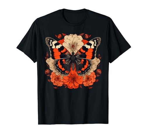 Photo de Vulcain Vanessa atalanta Papillons T-Shirt