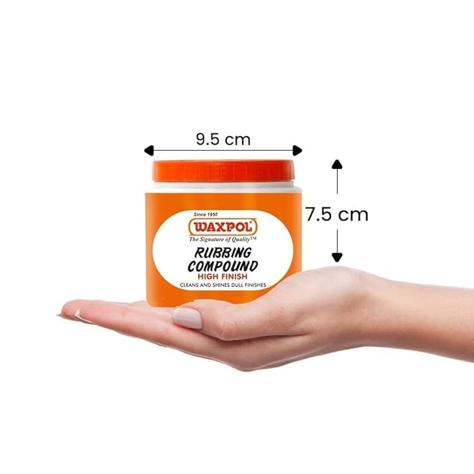 Professional Rubbing Compound, 500g, Paint Scratch and Swirl Remover, High Gloss Finish