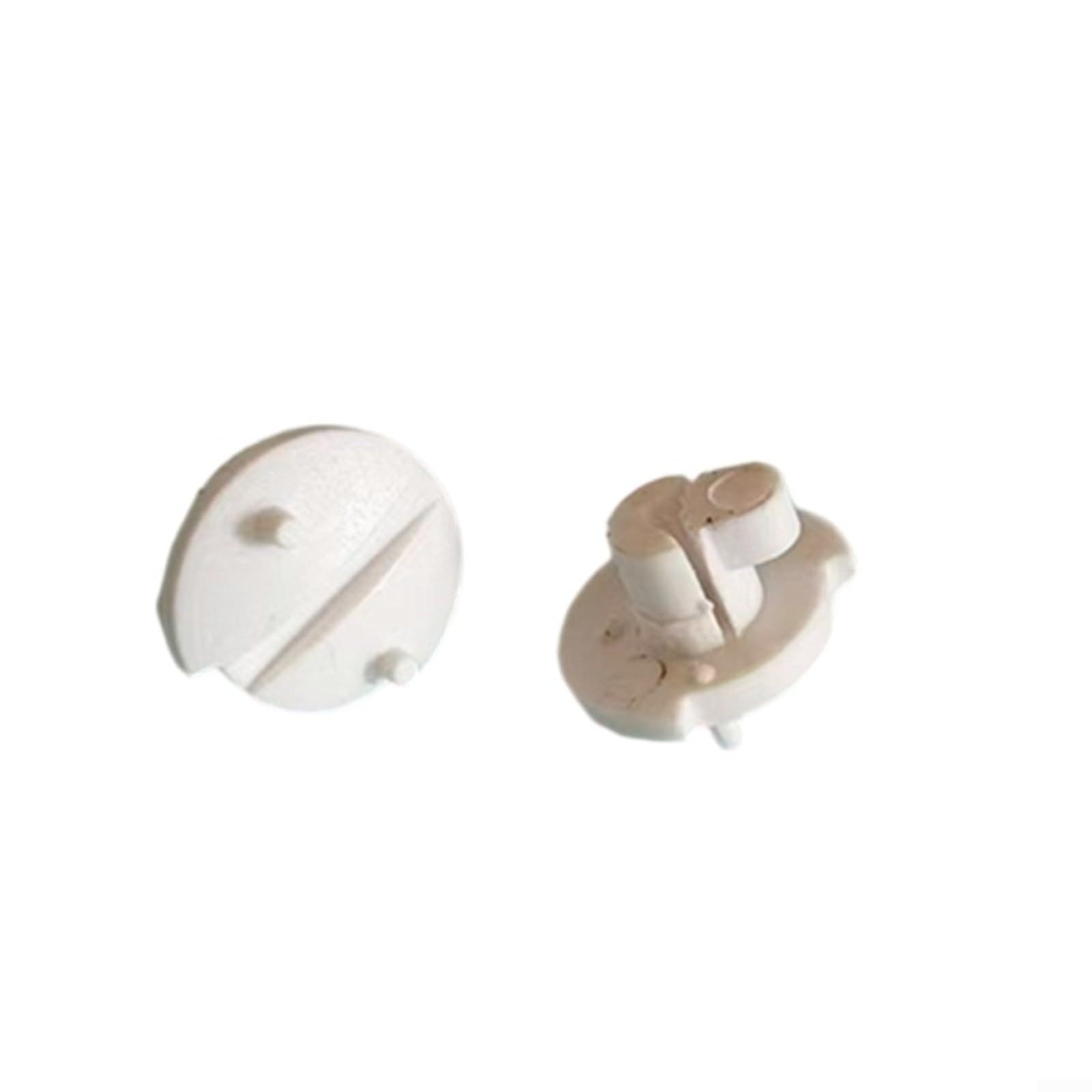 DS295176600 Lot de 2 clips de fermeture pour grille d'aération de réfrigérateur en ABS pour caravane et camping-car