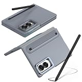 Custodia per Galaxy Z Fold 8 con penna stilo, cover per Fold8 con supporto + slot per S Pen, pellicola protettiva frontale per Samsung Galaxy Z Fold8-Grigio