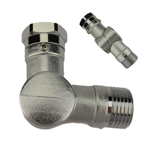Adaptador De Manguera Giratoria: Rotación De 180 Y 360, Construcción De Metal Duradero, Diseño De Fácil Conexión, Conector De Manguera De Grifo Para Uso En Jardín, Herramienta De Riego Con Función Ant