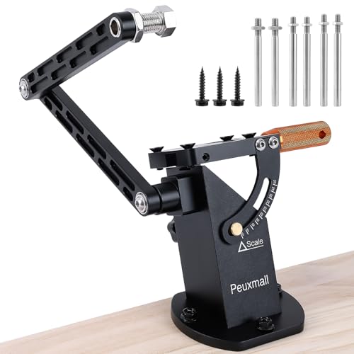 Lawn Mower Blade Sharpener, 15°-45° Adjustable Frame...