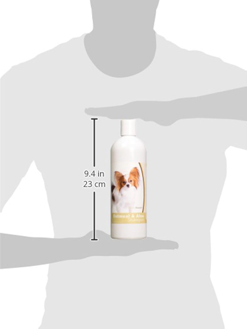 Healthy Breeds Papillon Oatmeal Shampoo with Aloe 16 oz image 3
