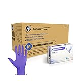 SAFEWAY SAFEWAY Nitril-Untersuchungshandschuhe, puderfrei, latexfrei, mit strukturierten...