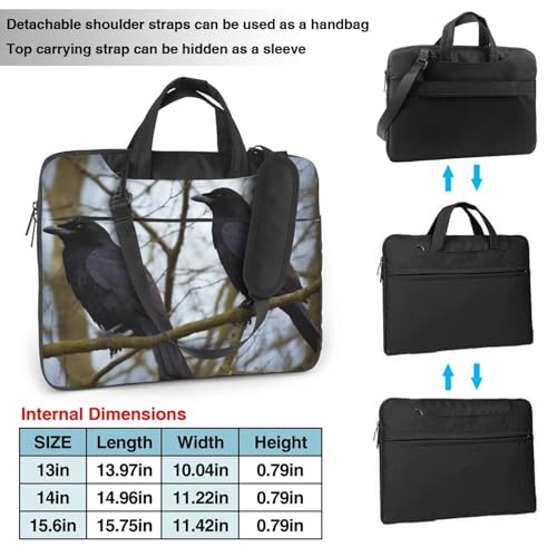 Bolso Portátil Unisex Negro para Laptop 15.6 pulgadas miniatura 3