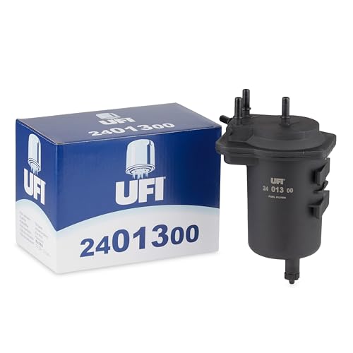 UFI Filters, Filtro Gasoil 24.013.00, Filtro de Combustible Diésel de Recambio, Apto para Coches, Apto para Modelos de Nissan, Renault y Suzuki