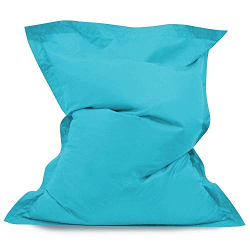 Bean Bag Bazaar Sitzsack Outdoor für Kinder, Türkis, Wasserabweisend, XXL Sitzsack Sessel für den Innen- und…