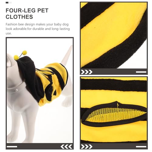 Disfraz de abeja para perro y gato talla M miniatura 7