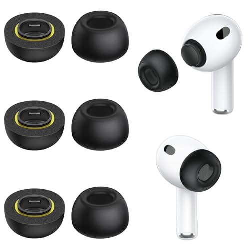 Embouts AirPods Pro 3 en mousse pour un ajustement sûr et stable à vélo
