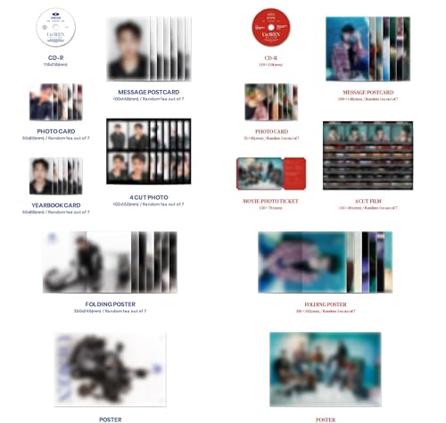 Dreamus EVNNE - 2nd Mini Album Un: SEEN CD+Folded Poster (Random ver. (No Poster)), CMCC11985