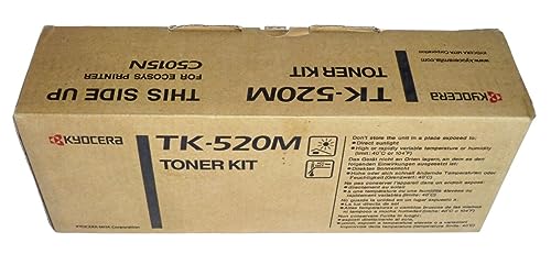 Cartouche de toner magenta Kyocera TK-520M pour renouveler l'encre de votre bureau FS-C5025N